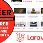 Nous allons créer un site e-commerce avec Laravel 9. Voici la 4e vidéo sur la création des tables de la base de données avec Laravel.