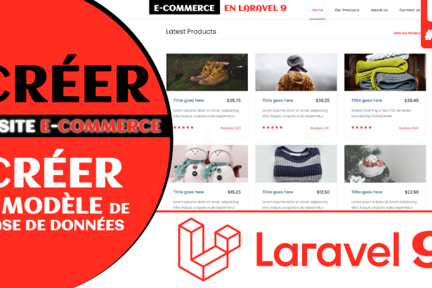 Créer un site e-commerce avec Laravel 9 - #06 Créer un fichier modèle pour les données